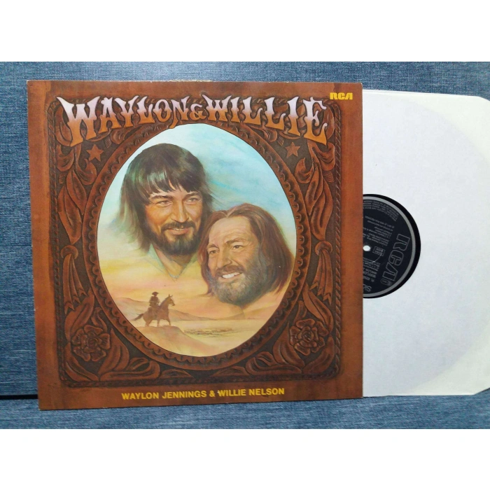 WAYLON JENNINGS & WILLIE NELSON LP ALBUM