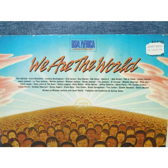 WE ARE THE WORLD MAXI LP