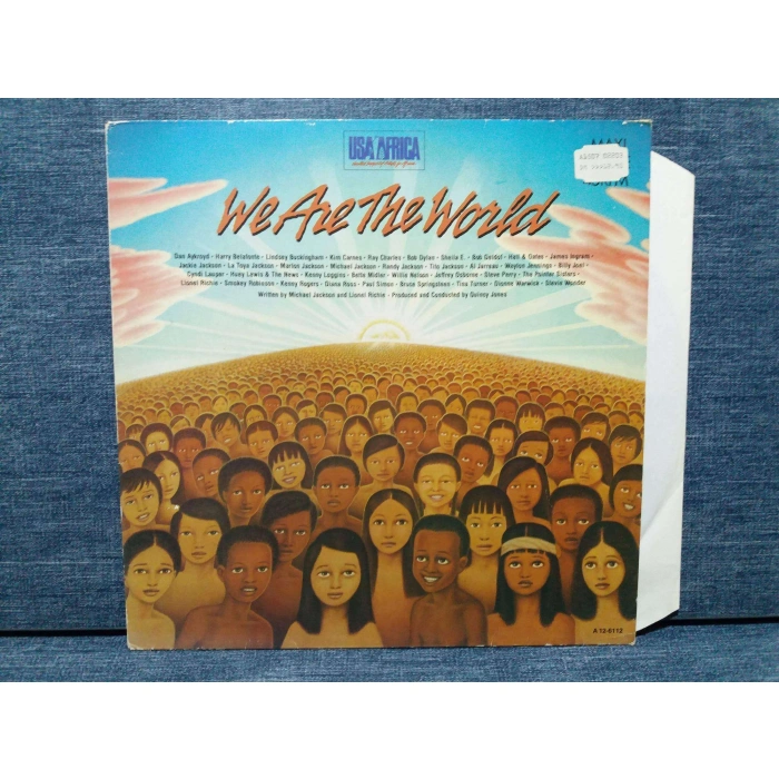 WE ARE THE WORLD MAXI LP