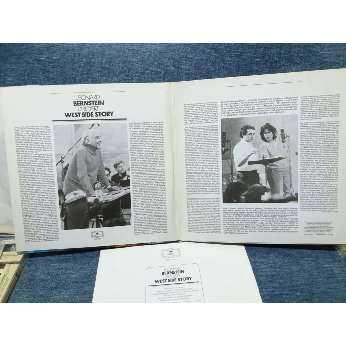 WEST SIDE STORY FILM MUSIC BERNSTEIN    LP