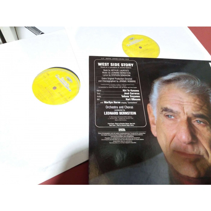 WEST SIDE STORY LEONARD BERNSTEIN 2 LP