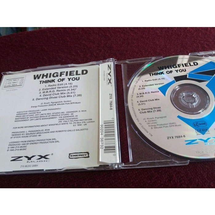 WHIGFIELD THINK OF YOU MAXI