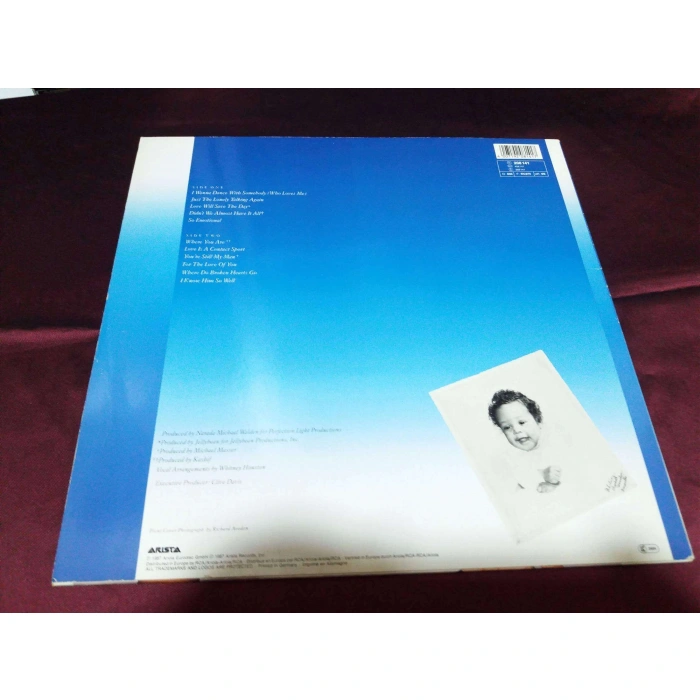 WHITNEY HOUSTON LP ALBUM