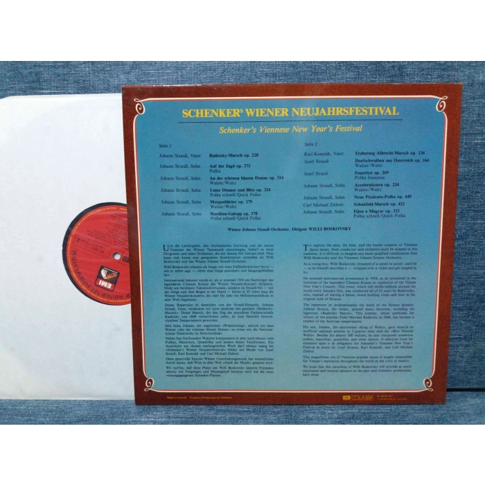 WILLI BOSKOVSKY NEW YEARS FESTIVAL