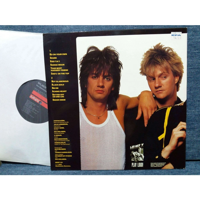 WILMER X NOT GLAMOROUS PLAK