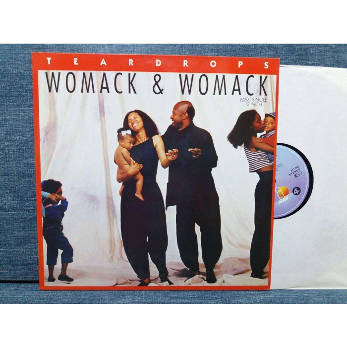 WOMACK WOMACK TEARDROPS  MAXI LP