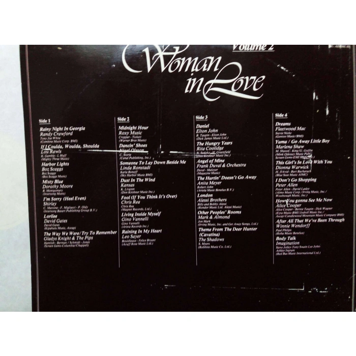 WOMAN IN LOVE VOL II 2 LP