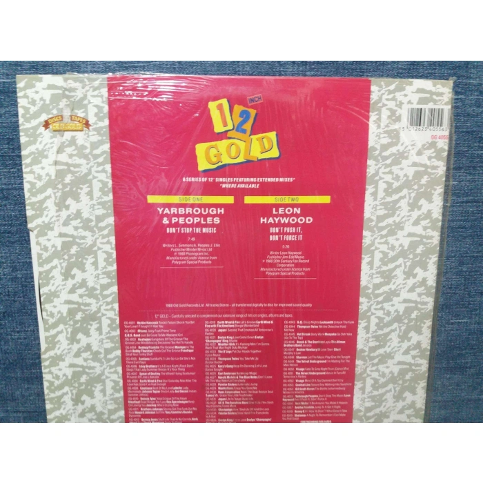 YARBROUGH PEOPLES DONT STOP THE MUSIC MAXI LP