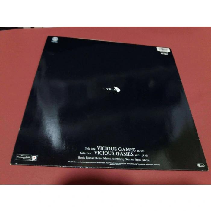 YELLO VICIOUS GAMES MAXI LP