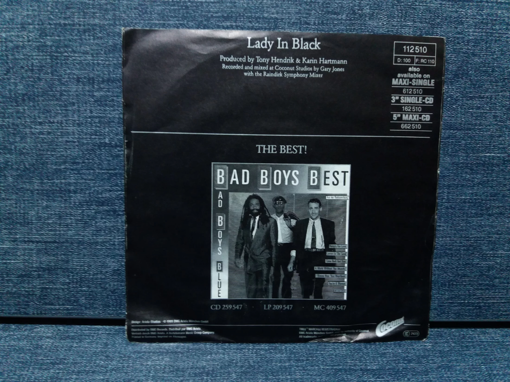 BAD BOYS BLUE LADY IN BACK