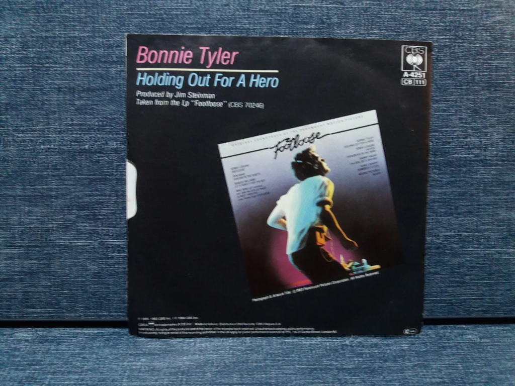 BONNIE TYLER HOLDING OUT FOR A HERO