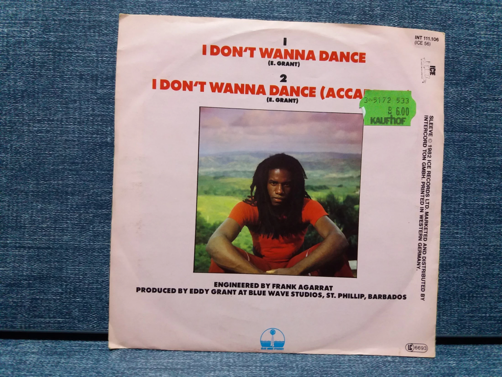EDDY GRANT I DON'T WANNA DANCE