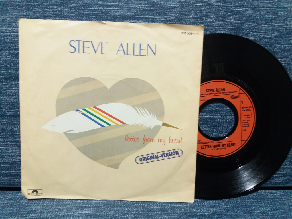 STEVE ALLEN LETTER FROM MY HEART STEVE ALLEN LETTER FROM MY HEART
