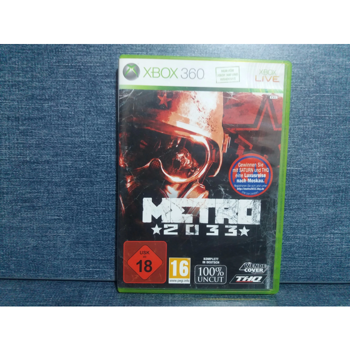 METRO 2033 XBOX 360 OYUN