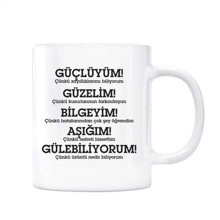 Güçlüyüm, Güzelim Kupa Bardak