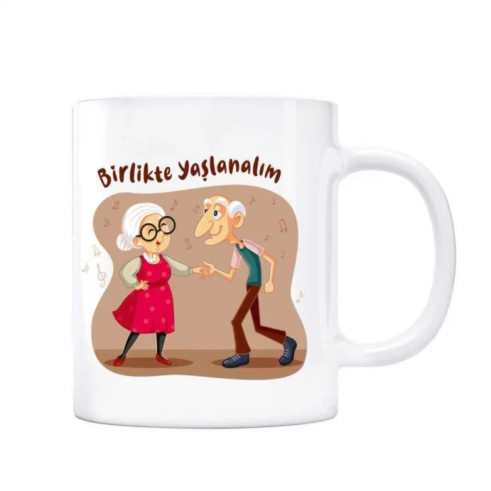 Birlikte Yaşlanalım Kupa Bardak