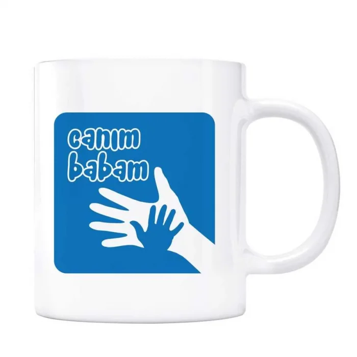 Canım Babam Kupa Bardak - Lacivert