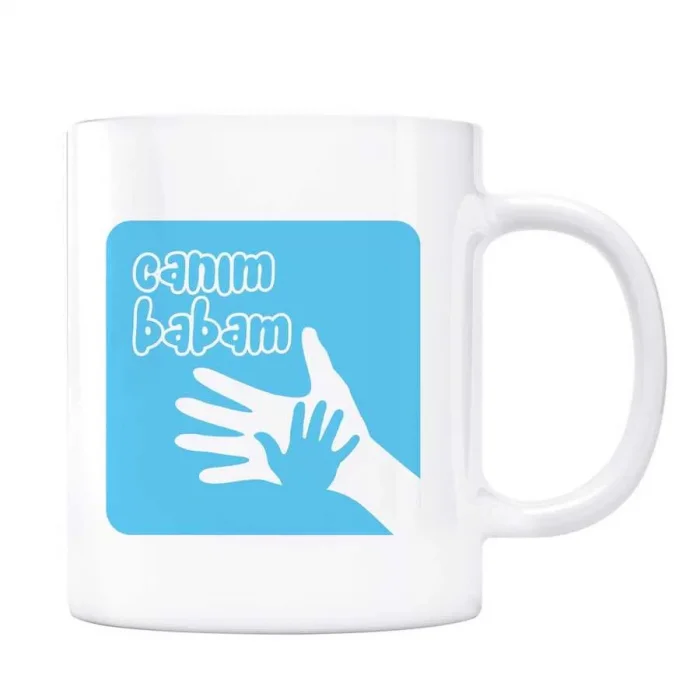 Canım Babam Kupa Bardak - Mavi