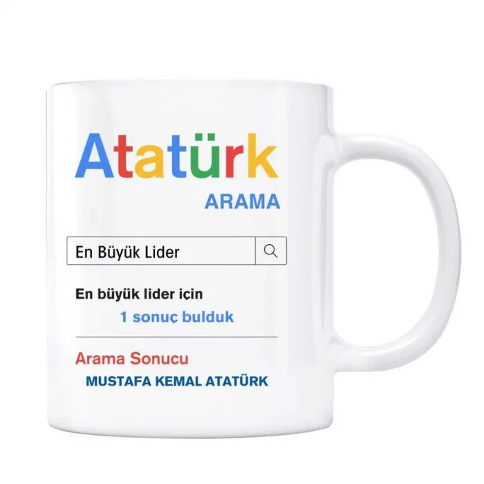 Atatürk Arama Motoru Kupa Bardak