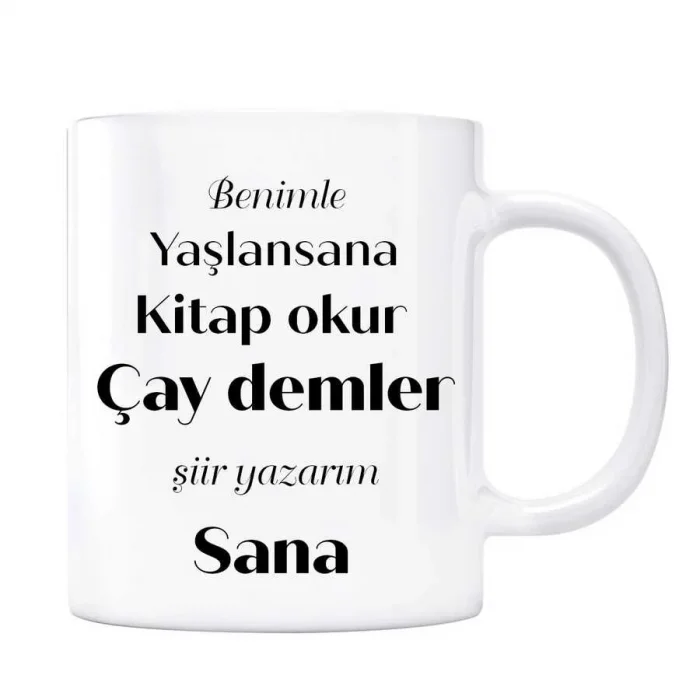 Sevgiliye Vaatler Kupa Bardak