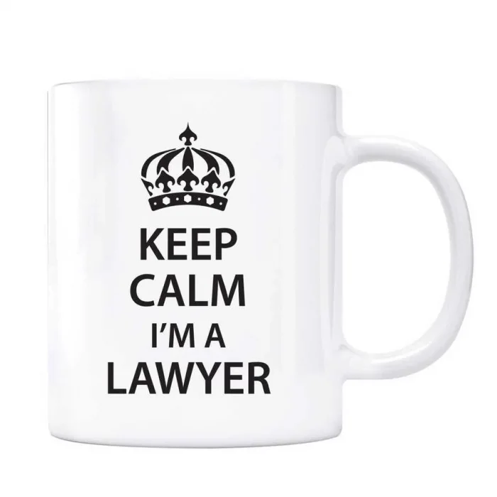 Avukatlara Özel Kupa Keep Calm Im a Lawyer