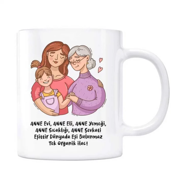 Anne Evi Anne Yemeği Anne Şevkati Kupa