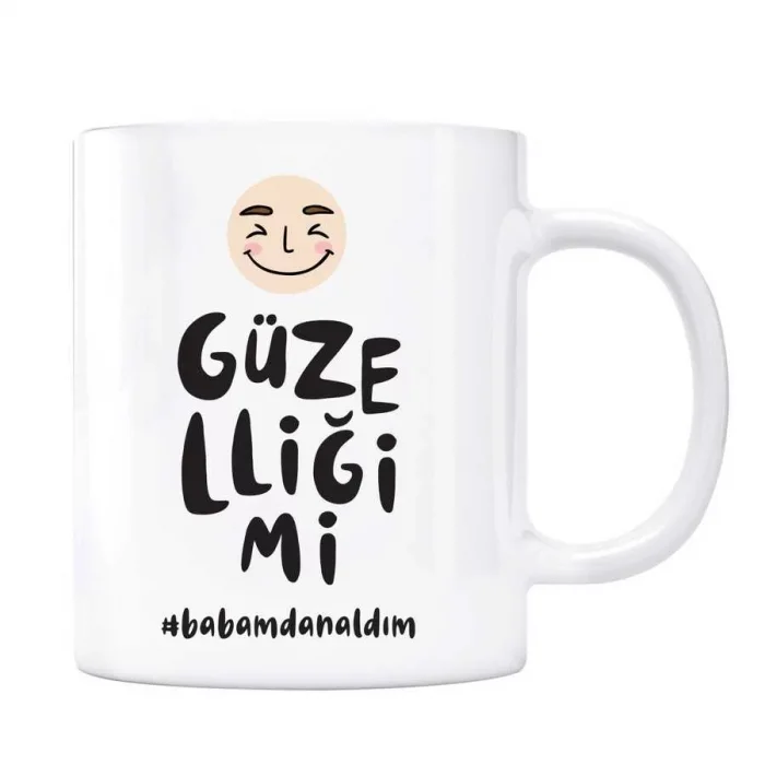 Baba Kupa Güzelliğimi Babamdan Aldım