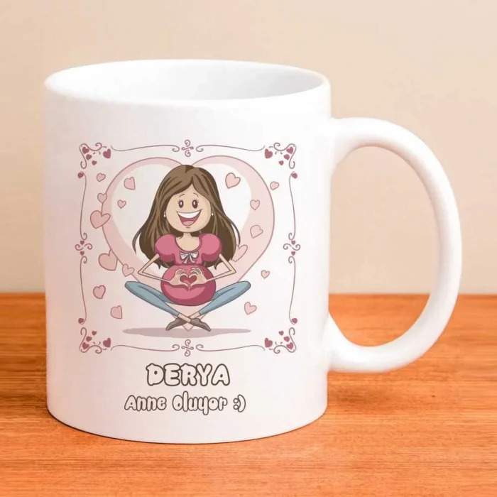 Anne Oluyor Kişiye Özel Kupa