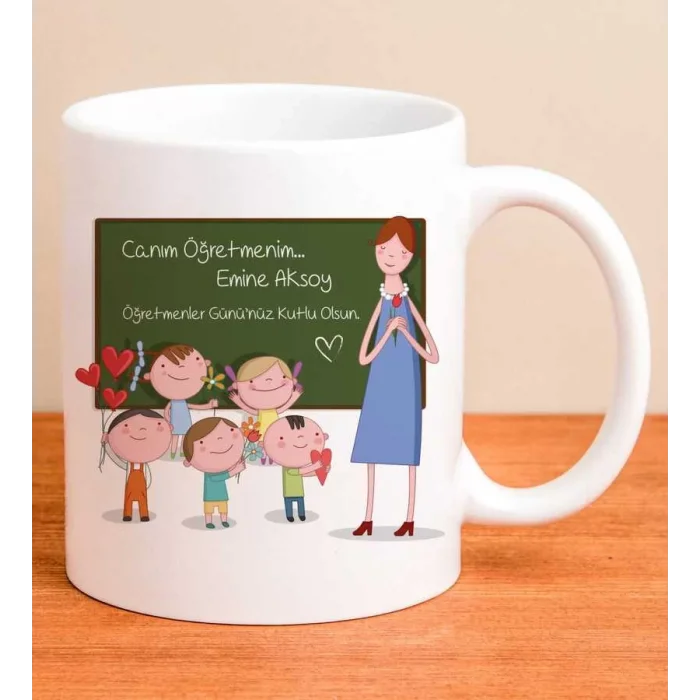 Canım Öğretmenim - Öğretmenler Gününe Özel Kupa Bardak