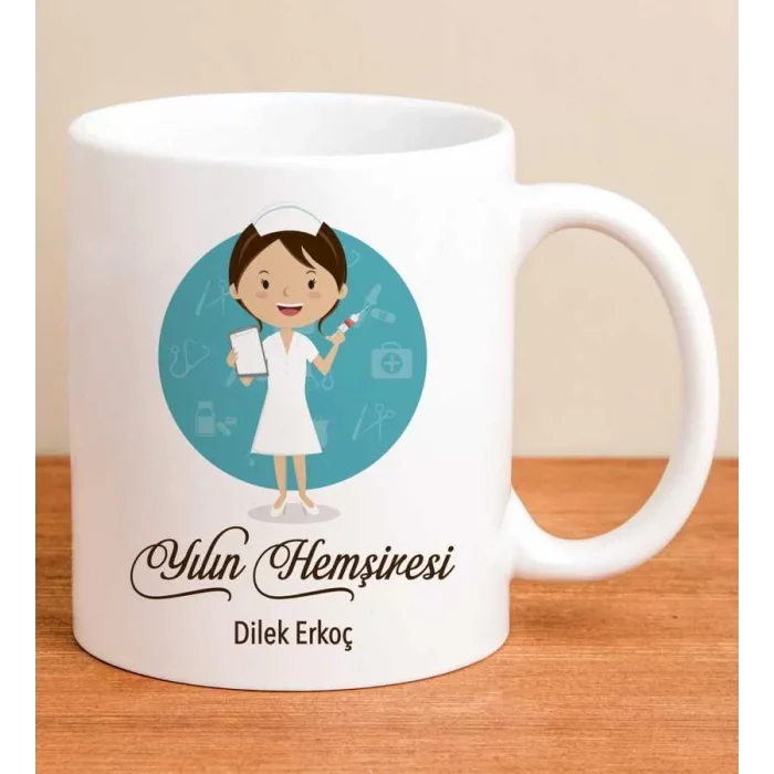 Tıp Bayramına Özel Kupa Bardak - Yılın Hemşiresi