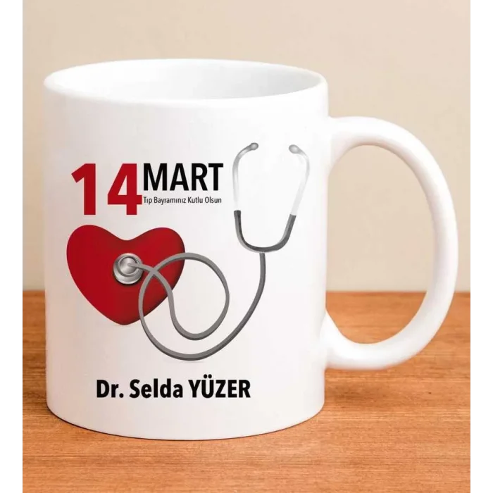 Tıp Bayramına Özel Kupa Bardak - 14 Mart