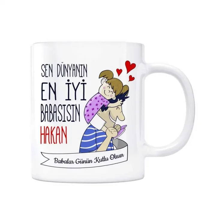 Babalar Gününe Özel Kupa - Sen Dünyanın En İyi Babasısın