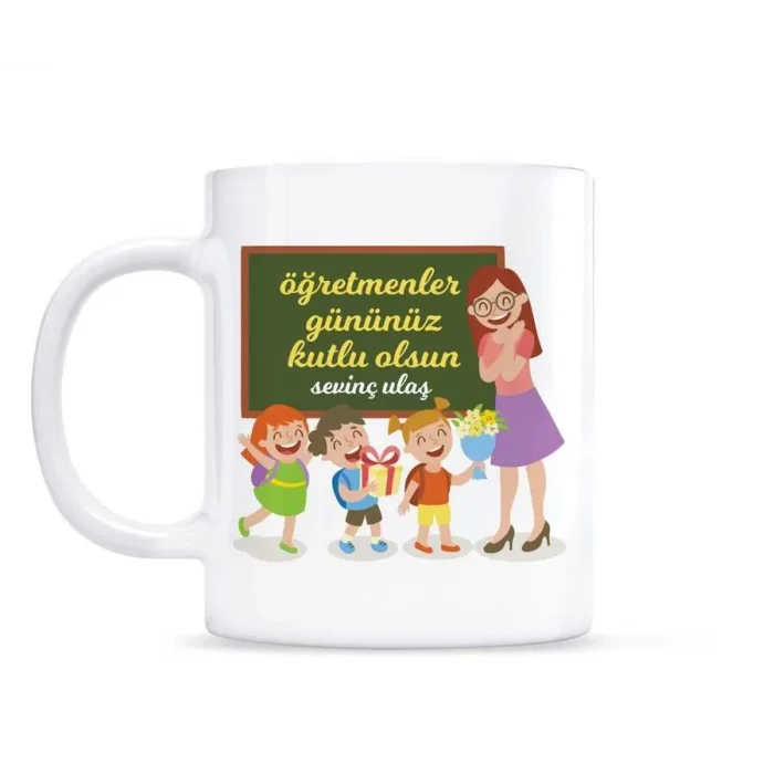 Öğretmenler Gününe Özel İsimli Kupa Bardak - 2