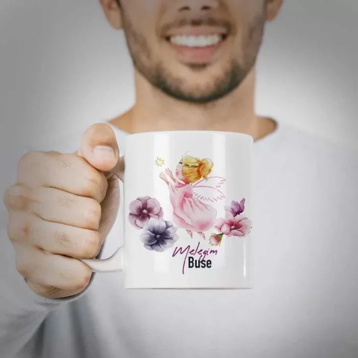 Kişiye Özel İsimli Kupa Bardak - Meleğim