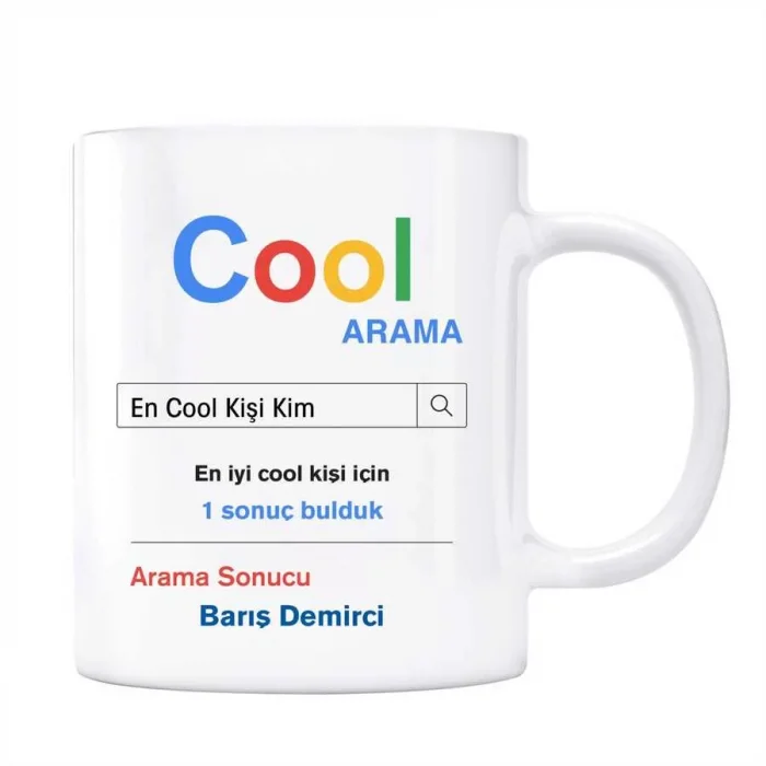 En Cool Kişi Google Arama Motoru Kupa