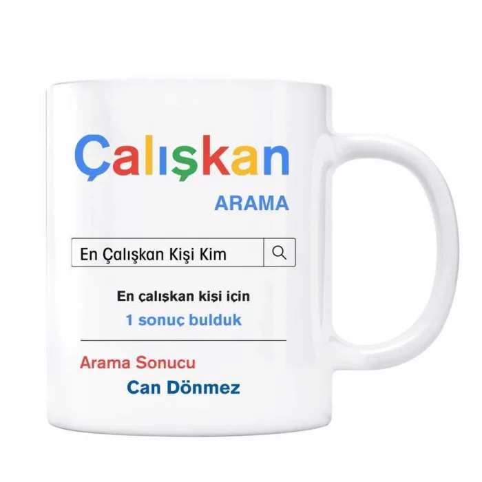 En Çalışkan Kişi Google Arama Motoru Kupa
