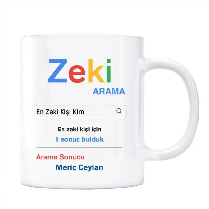 En Zeki Kişi Google Arama Motoru Kupa