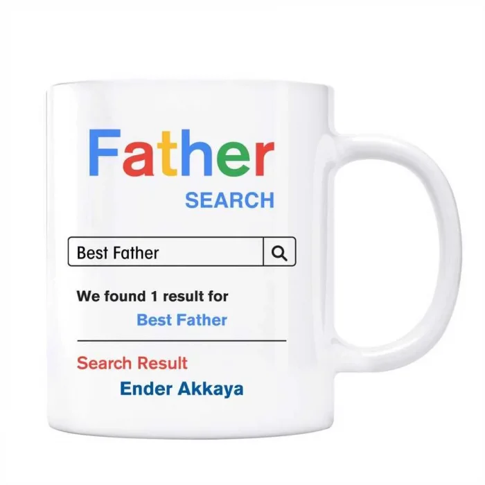 Father Google Arama Motoru Baba İsimli Kupa