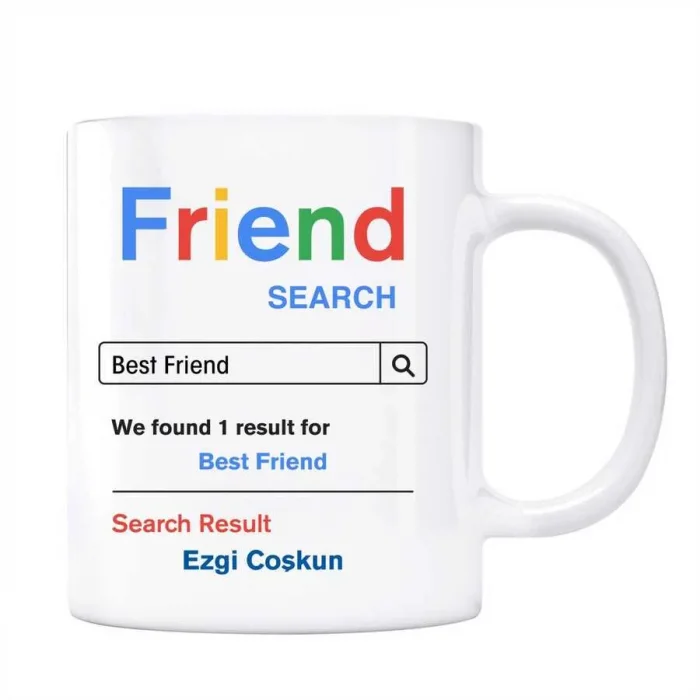 Friend Google Arama Motoru Arkadaş İsimli Kupa