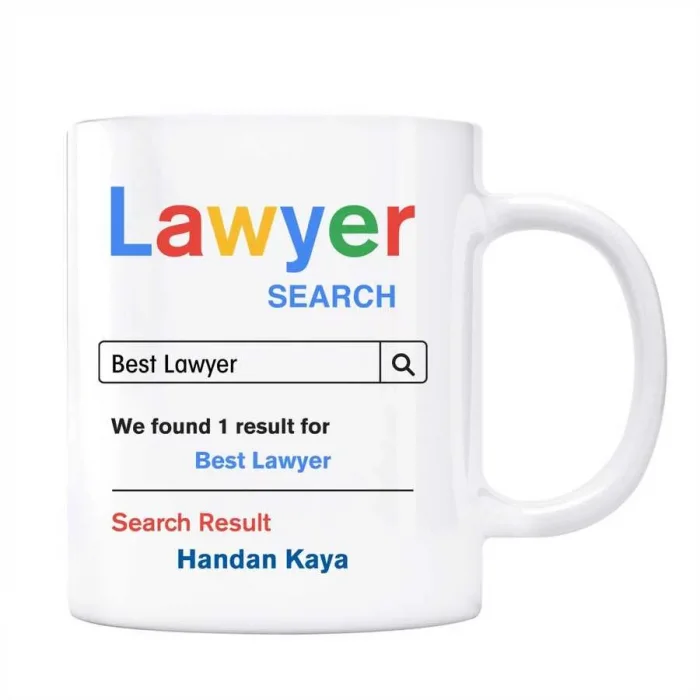 Lawyer Google Arama Motoru Avukat İsimli Kupa