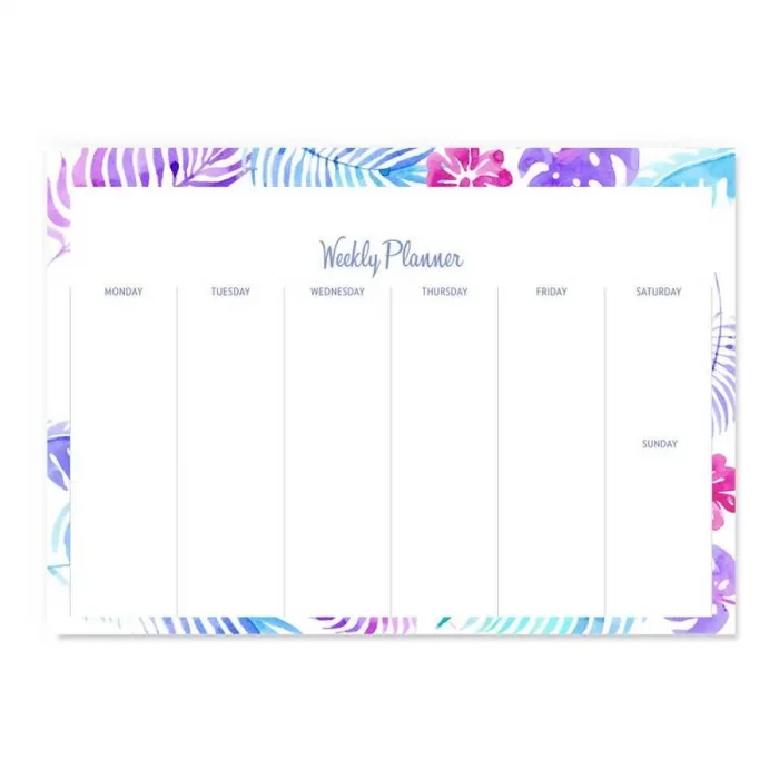 Haftalık Planlayıcı (Sümen) - Weekly Planner