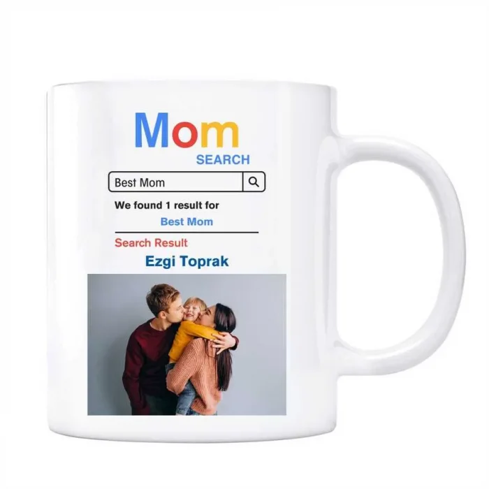 Fotoğraflı Best Mom Google Arama Motoru Anne Kupa