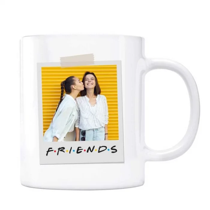 Friends Fotoğraflı İsimli Kupa Bardak