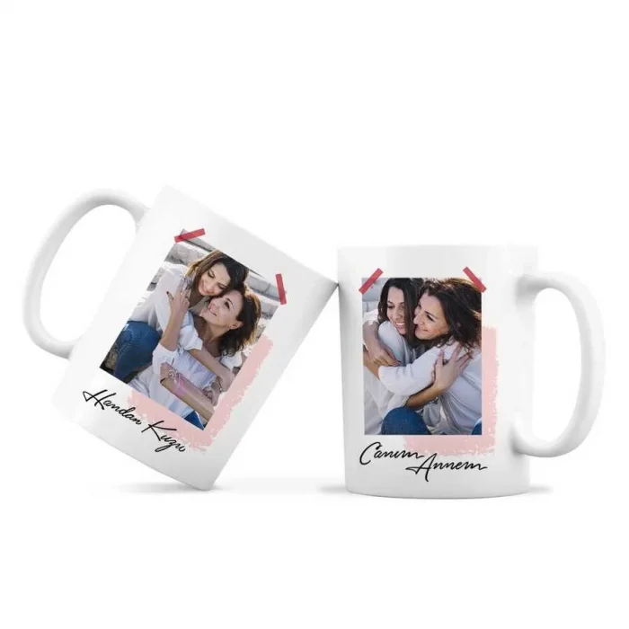 Anneler Günü Hediyesi Fotoğraflı Anne Kupa