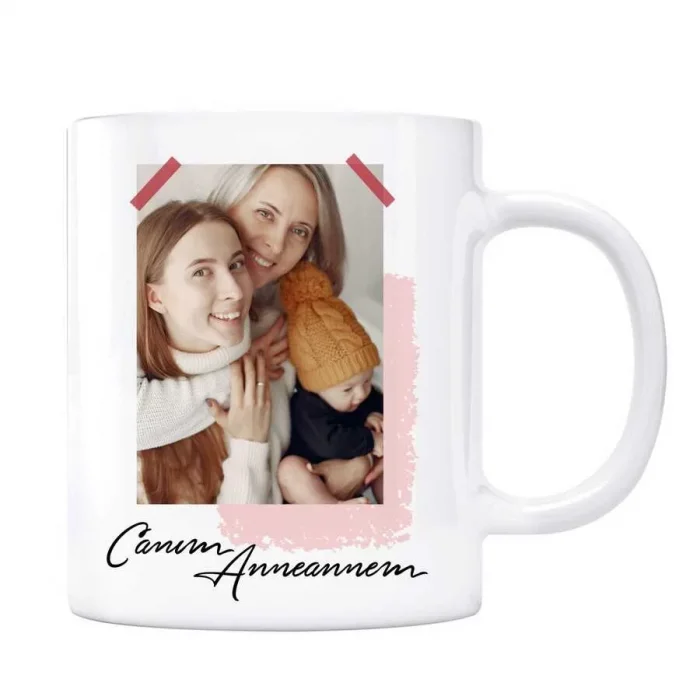 Anneler Günü Hediyesi Fotoğraflı Anneanne Kupa
