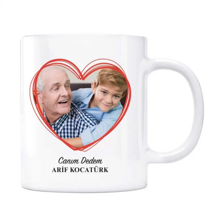 Canım Dedem İki Fotoğraflı Kupa