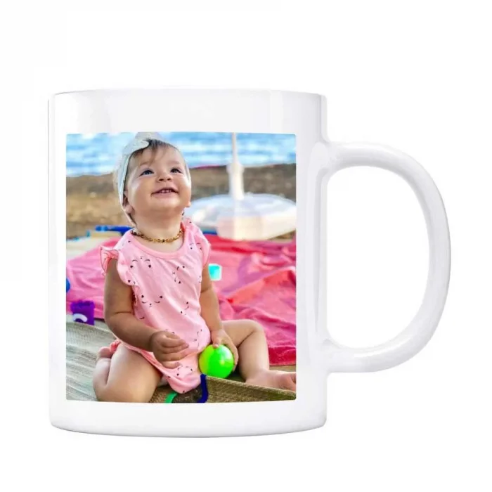 Bebeklere Özel Fotoğraflı Kupa Bardak