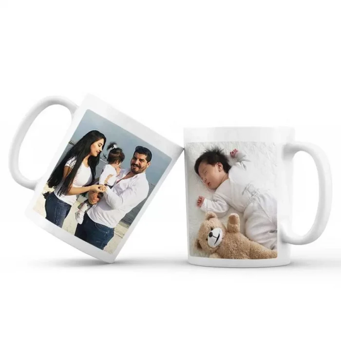 Kişiye Özel Fotoğraflı İkili Kupa Bardak