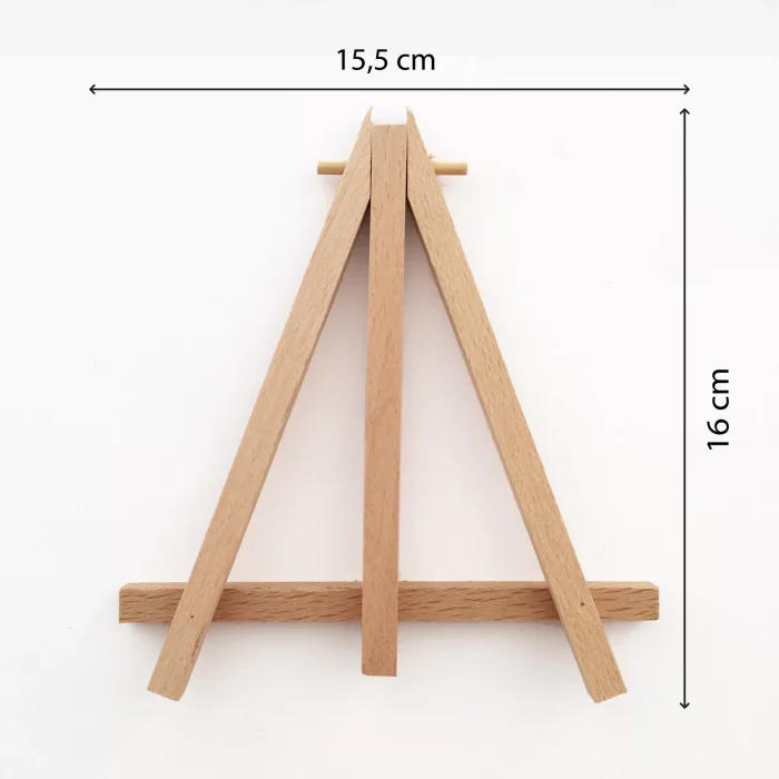 Ahşap Şövale, Ahşap Resim Standı, Ahşap Fotoğraf Standı, Masaüstü Şövale, Aksesuar Şövale, Dekor