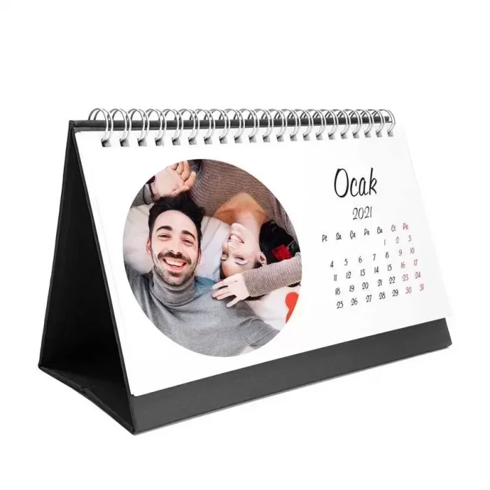 12 Fotoğraflı Kişiye Özel 2027 Masa Takvimi